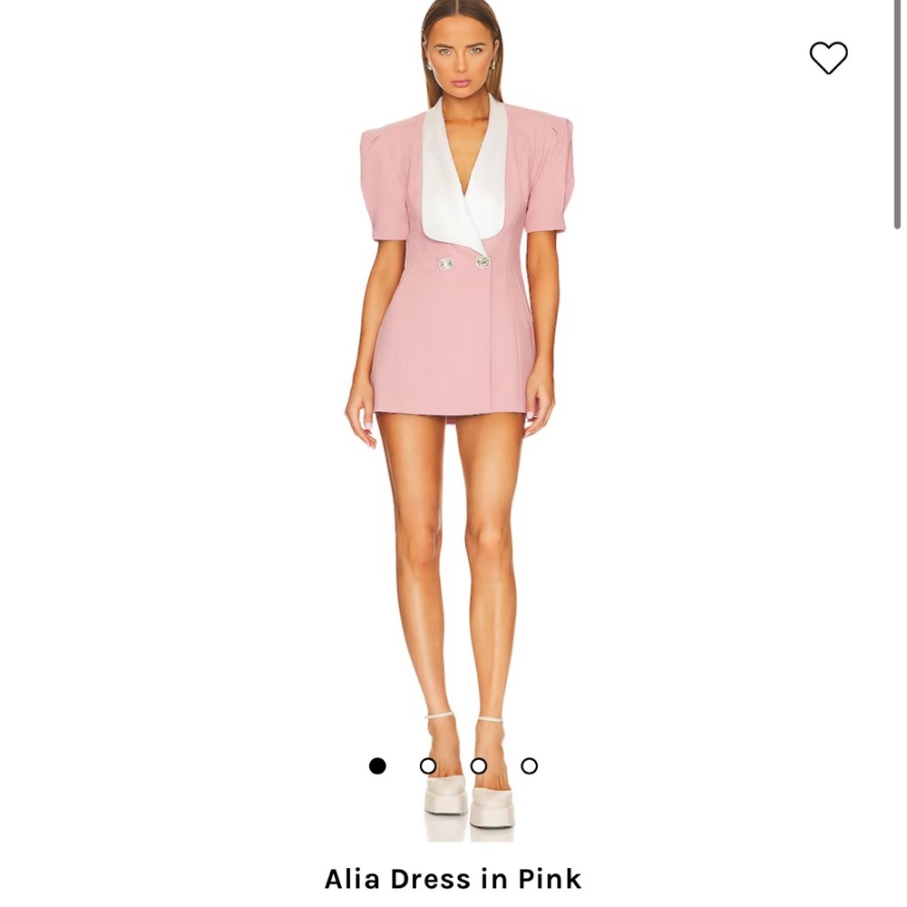 Pink Nana Jacqueline Blazer Dress - XS